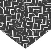 Zwart en wit model | Modern Gothic Korte Tafelloper (Hoek)