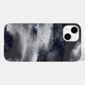 Zwart en wit, modern, Abstract stijlvol Case-Mate iPhone Case (Achterkant (horizontaal))