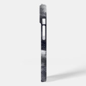 Zwart en wit, modern, Abstract stijlvol Case-Mate iPhone Case (Achterkant / Links)