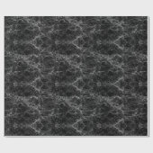 Zwart en wit modern cadeaupapier (Vlak)