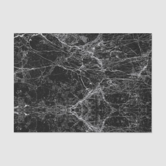 Zwart en wit modern tissuepapier (Voorkant)