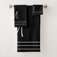 Zwart en Wit Monogram