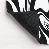 Zwart en wit muismat (Hoek)