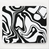 Zwart en wit muismat (Voorkant)