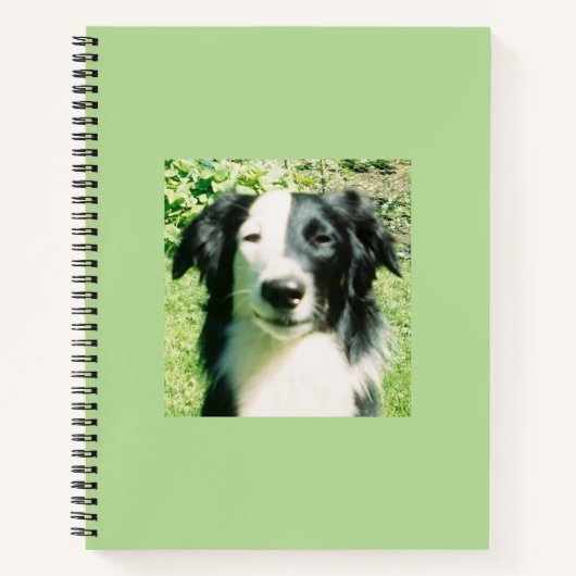 Zwart en wit notitieboek (Voorkant)