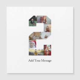 Zwart en Wit Nummer 2 Foto Collage