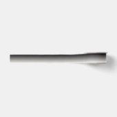 Zwart en wit ombre grosgrain lint (Voorkant)