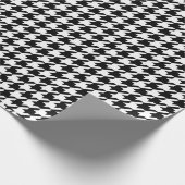 Zwart en wit papier voor het ompakken van het diep (Hoek)