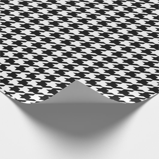 Zwart en wit papier voor het ompakken van het diep (Hoek)