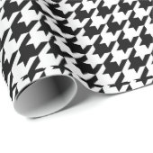 Zwart en wit papier voor het ompakken van het diep (Rol Hoek)