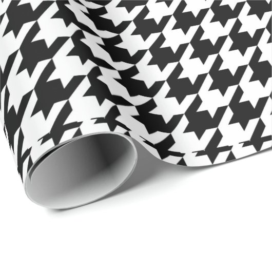 Zwart en wit papier voor het ompakken van het diep (Rol Hoek)