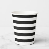 Zwart en wit papieren bekers (Achterkant)