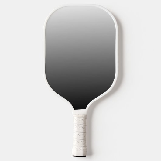 Zwart en wit pickleball paddle (Achterkant)