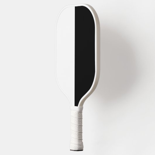 Zwart en wit pickleball paddle (Links)
