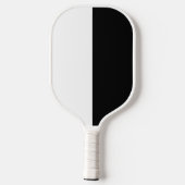 Zwart en wit pickleball paddle (Achterkant)