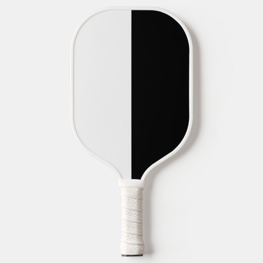 Zwart en wit pickleball paddle (Voorkant)