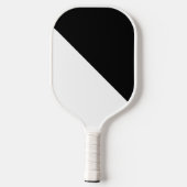 Zwart en wit pickleball paddle (Achterkant)