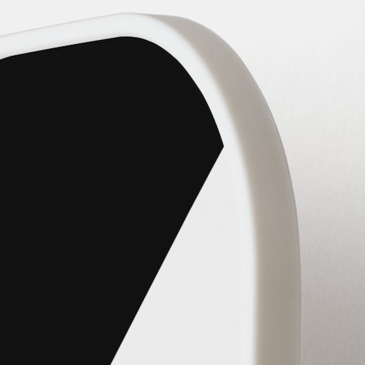 Zwart en wit pickleball paddle (Links Detail)