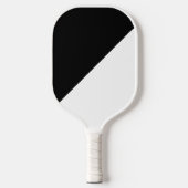 Zwart en wit pickleball paddle (Voorkant)