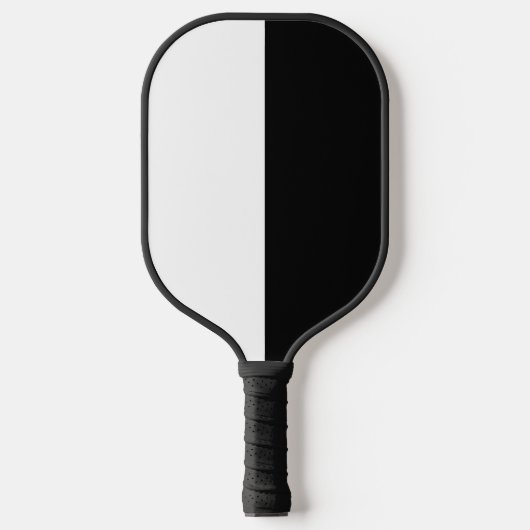 Zwart en wit pickleball paddle (Voorkant)