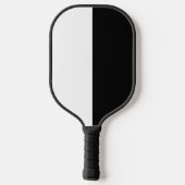 Zwart en wit pickleball paddle (Achterkant)