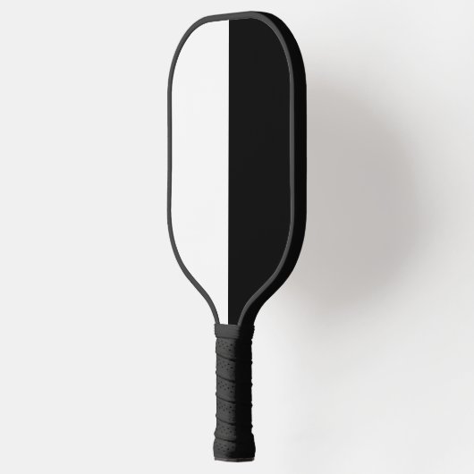 Zwart en wit pickleball paddle (Links)