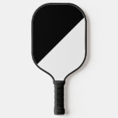 Zwart en wit pickleball paddle (Voorkant)