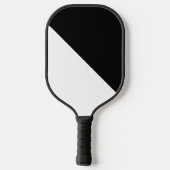 Zwart en wit pickleball paddle (Achterkant)