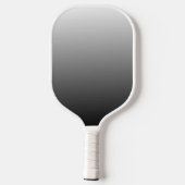 Zwart en wit pickleball paddle (Achterkant)