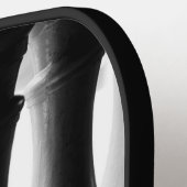 Zwart en wit pickleball paddle (Links Detail)