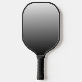Zwart en wit pickleball paddle (Achterkant)