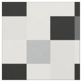 Zwart en wit Pixel-ontwerp Stof (Close Up)