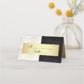 Zwart en wit plaatskaartje (Voorkant)