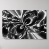 Zwart en wit poster (Voorkant)