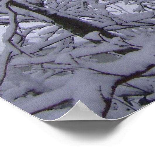 Zwart en wit poster (Hoek)