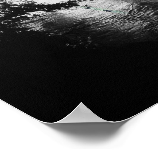 Zwart en wit poster (Hoek)