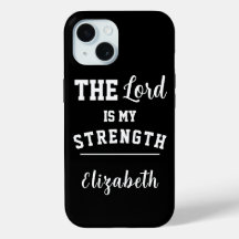 Zwart en Wit Psalm 28:7 De Heere is mijn Kracht