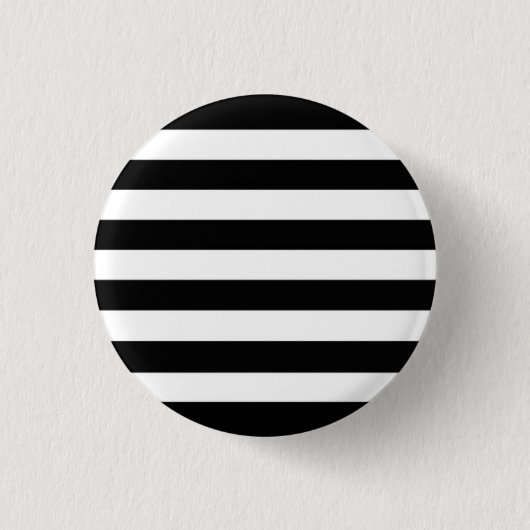 zwart en wit ronde button 3,2 cm (Voorkant)