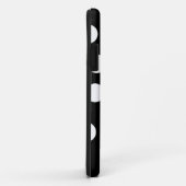 Zwart en wit smaakontwerp. Case-Mate iPhone case (Achterkant/rechts)