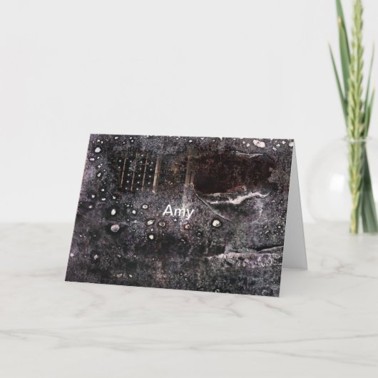 Zwart en wit, snel goed kaart (Voorkant)