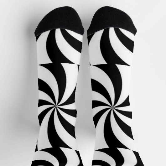 Zwart en wit sokken (Top)