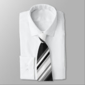 Zwart en wit stropdas (Gebonden)