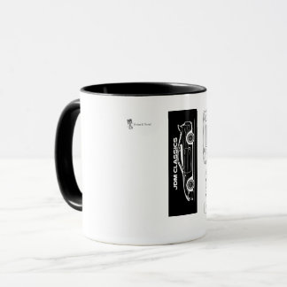 Zwart en Wit Supra Mok | Piston & Thread