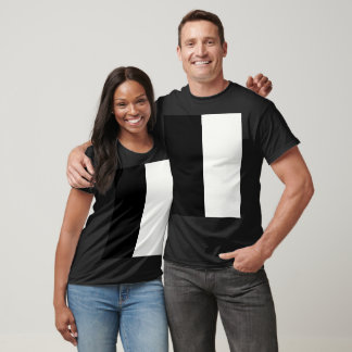 Zwart en wit t-shirt