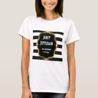 Zwart en wit t-shirt