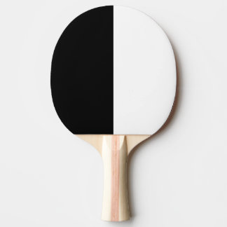 Zwart en wit tafeltennisbatje