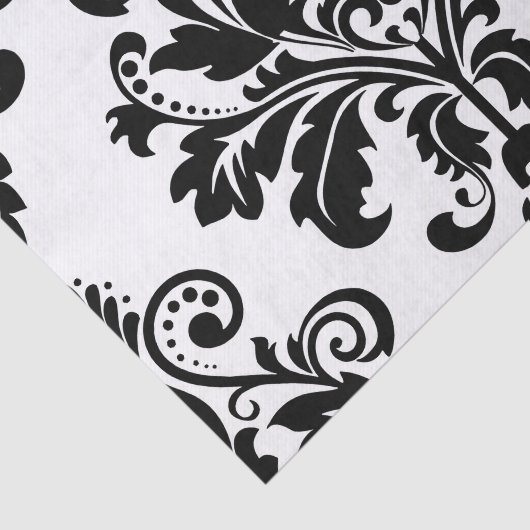  zwart en wit tissuepapier (Detail)