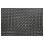 Zwart en wit veemerken stof (Yard (91,4 cm))