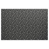 Zwart en wit veemerken stof (Fat Quarter)