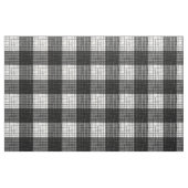 Zwart en wit vet geruit geruit ontwerp stof (Fat Quarter)